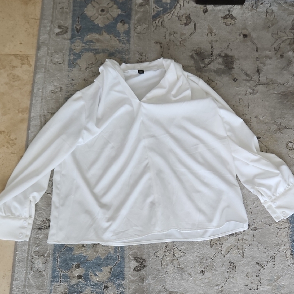 SHEIN Classic White Shirt